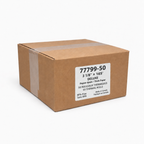 Closed case of 50 BPA-free coreless thermal paper rolls, 3 1/8 x 165 ft — 77799-50
