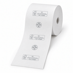 Papier thermique 3 1/8 × 270 pi sans phénol préimprimé FSC coreless — 50 rouleaux