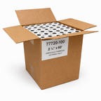 Open case of 2 1/4 × 60 ft BPA-free thermal paper rolls